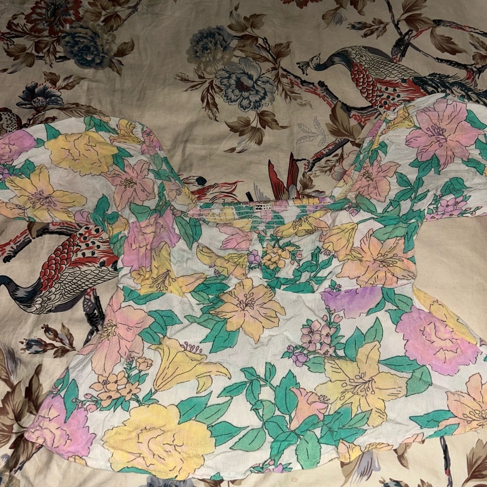 Billabong Floral Blouse - Multicolor